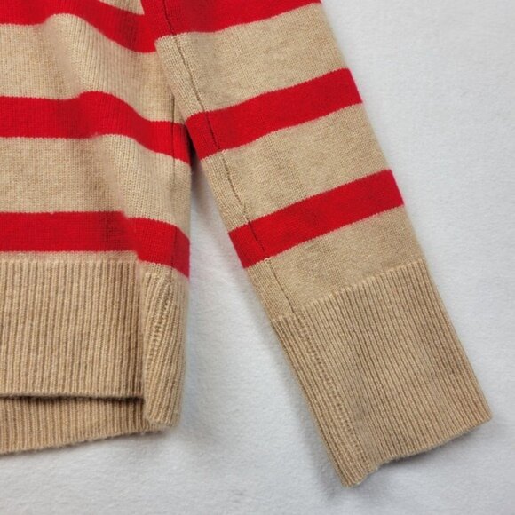 $220 MSRP Banana Republic 100% Cashmere Pullover Rugby Polo Sweater Size XS - Picture 5 of 15